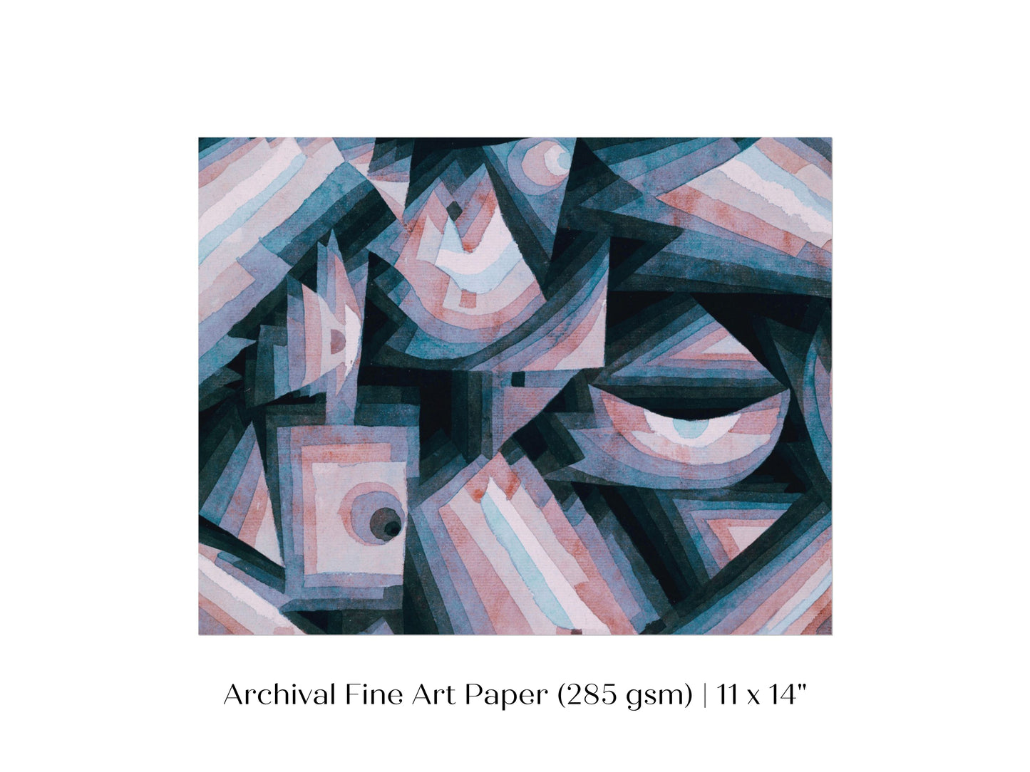 Paul Klee | Crystal Gradation | P584