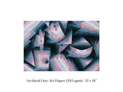 Paul Klee | Crystal Gradation | P584