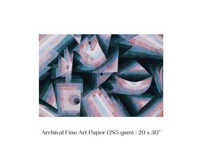 Paul Klee | Crystal Gradation | P584
