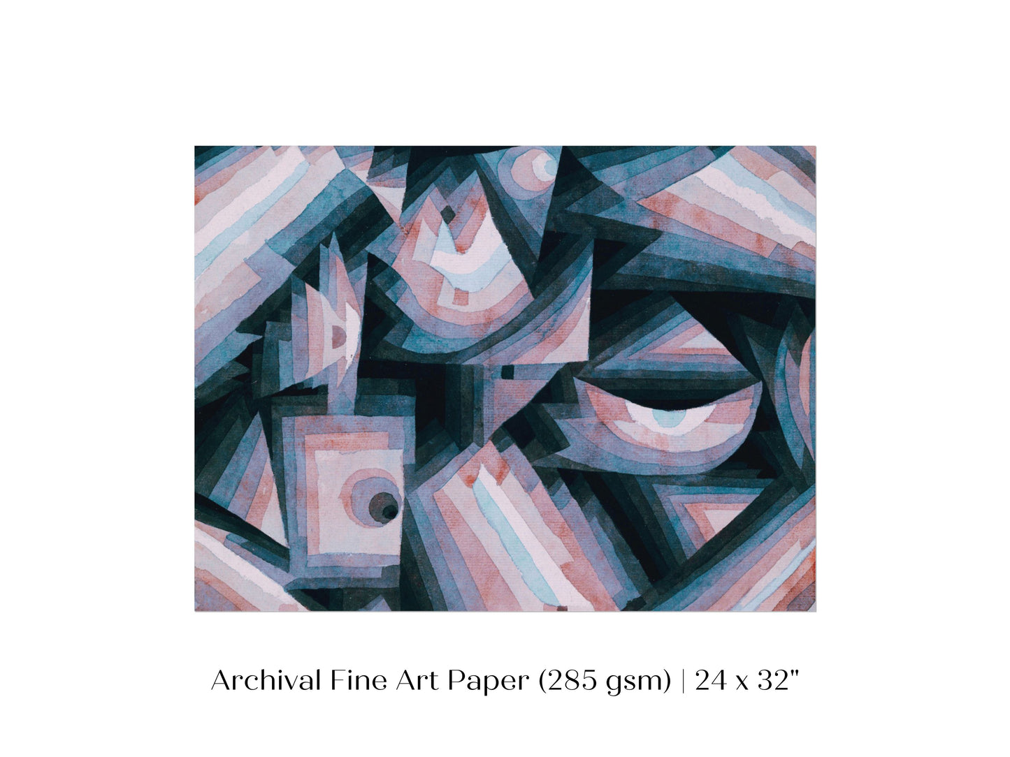Paul Klee | Crystal Gradation | P584
