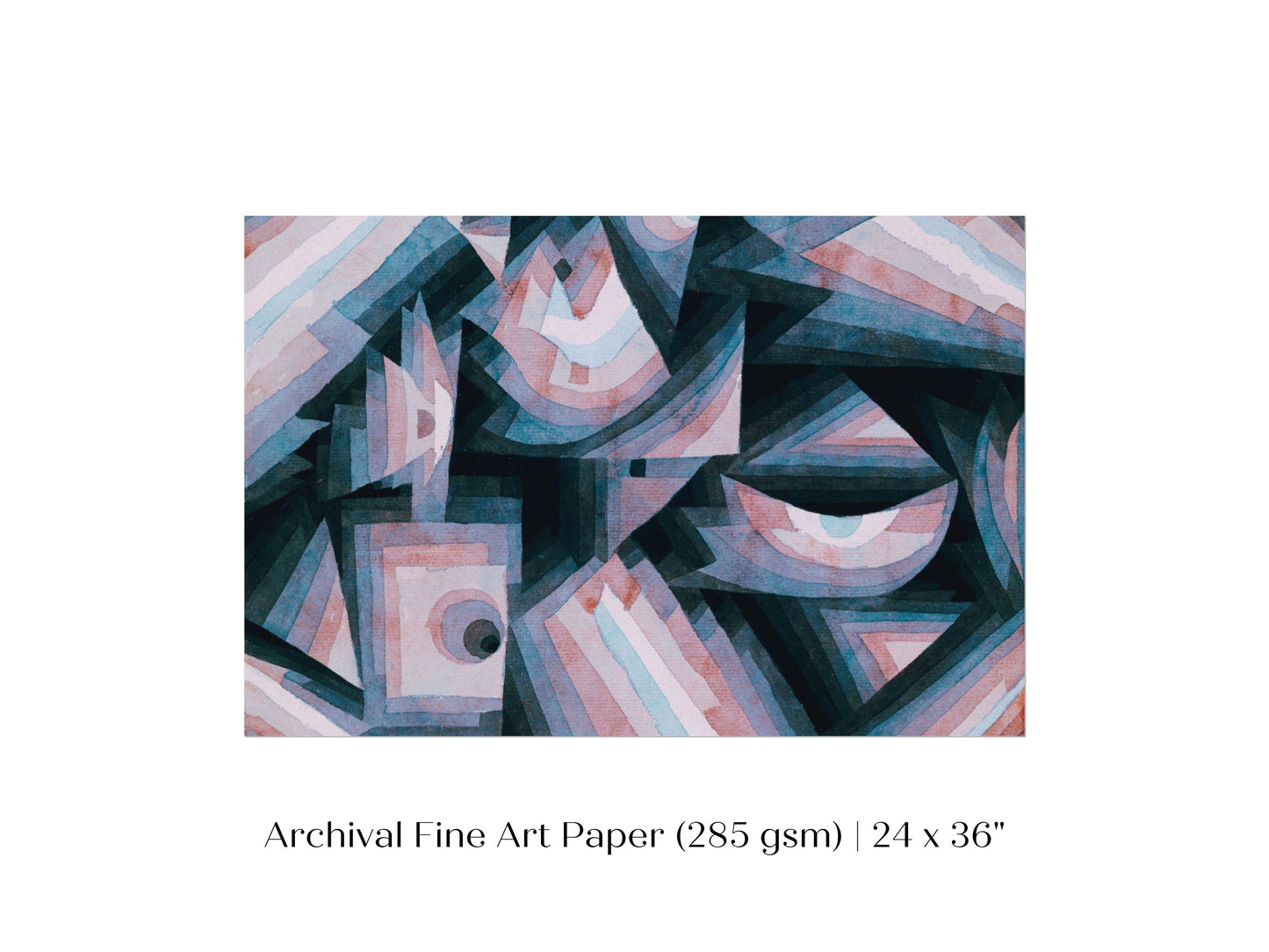 Paul Klee | Crystal Gradation | P584