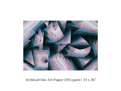 Paul Klee | Crystal Gradation | P584