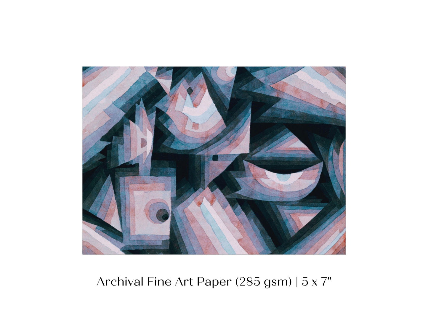 Paul Klee | Crystal Gradation | P584