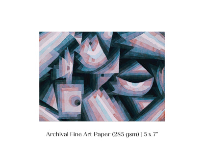 Paul Klee | Crystal Gradation | P584
