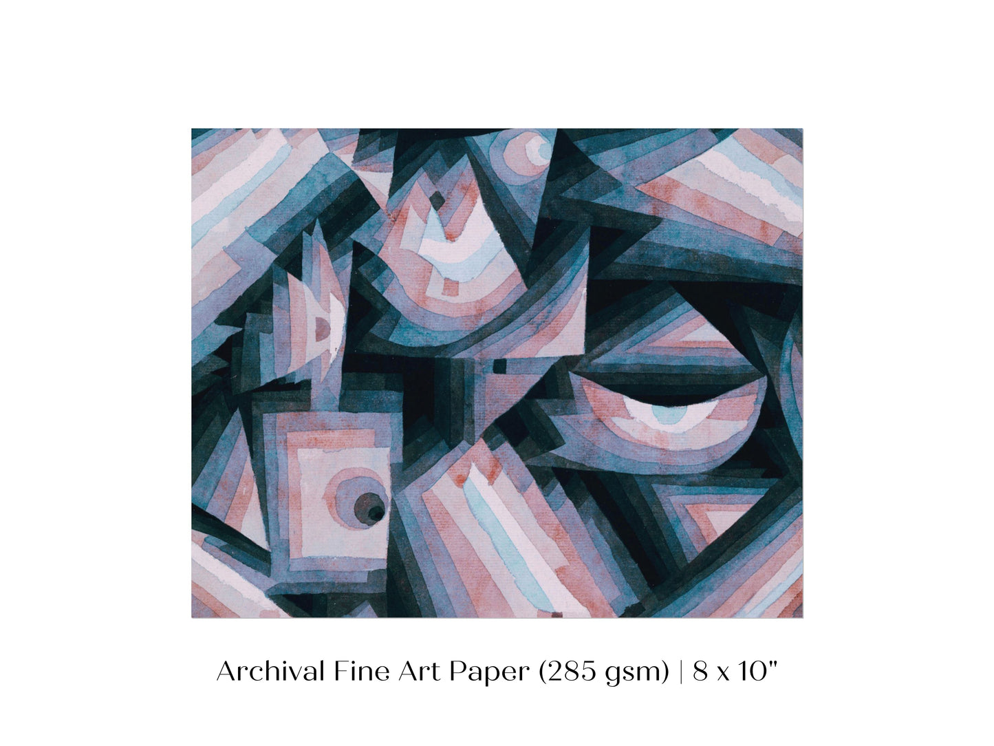 Paul Klee | Crystal Gradation | P584