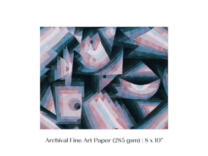 Paul Klee | Crystal Gradation | P584