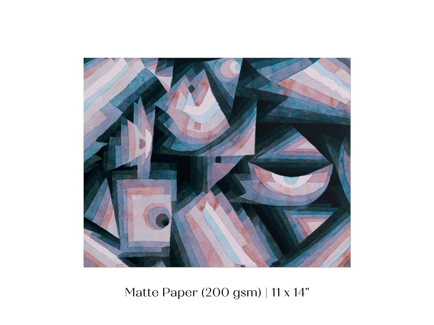 Paul Klee | Crystal Gradation | P584