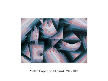 Paul Klee | Crystal Gradation | P584
