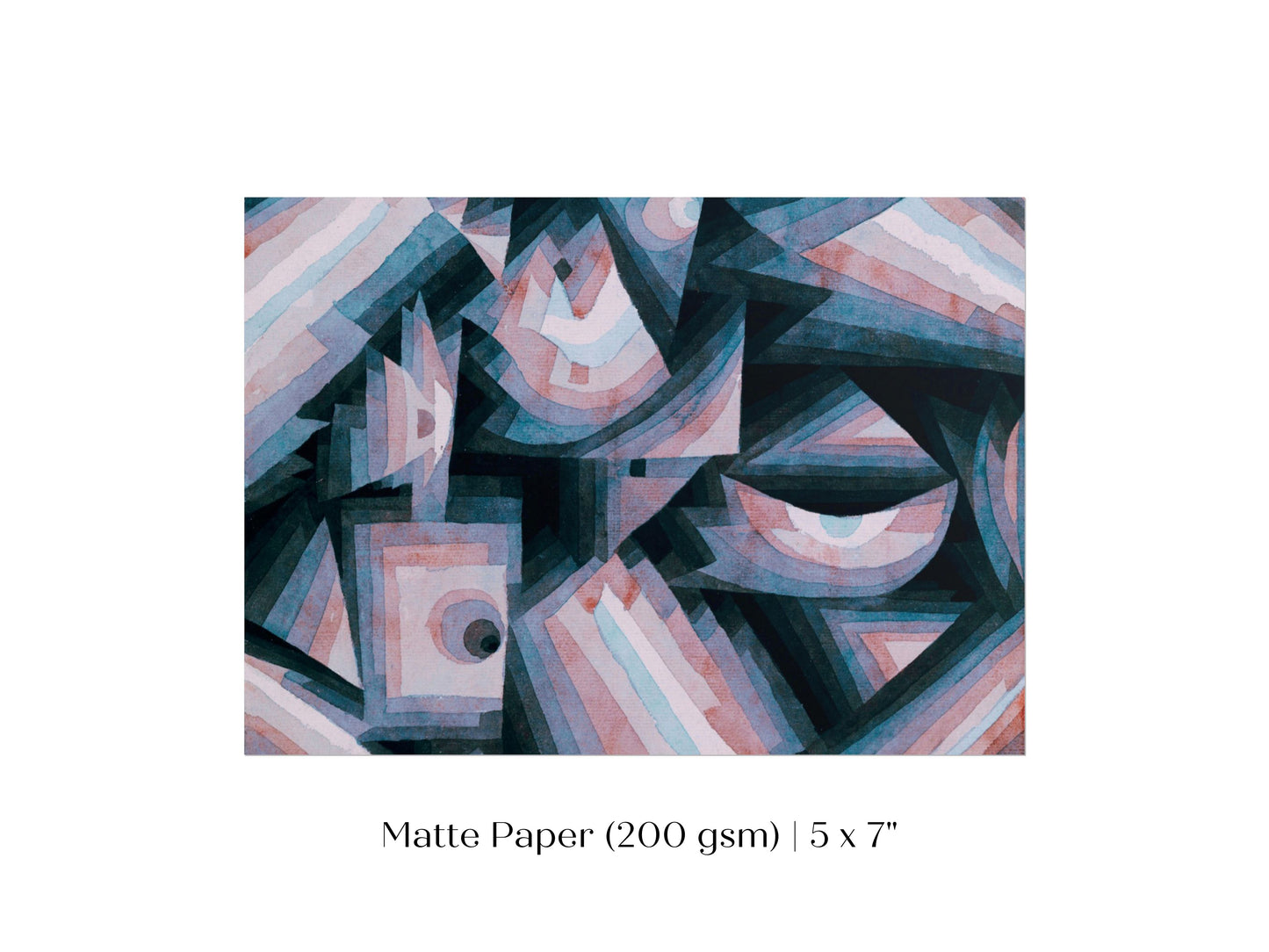 Paul Klee | Crystal Gradation | P584