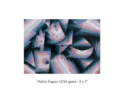 Paul Klee | Crystal Gradation | P584