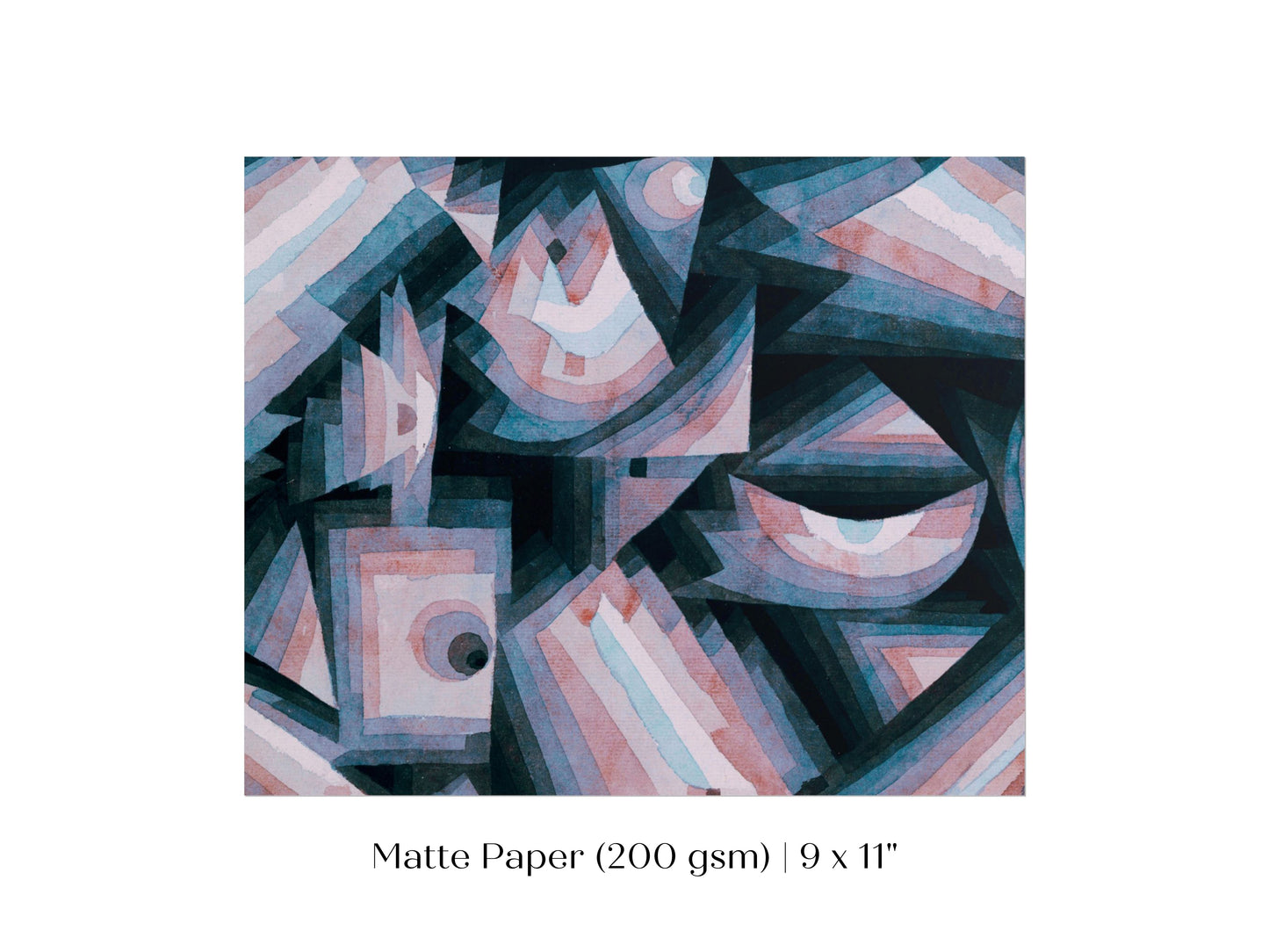 Paul Klee | Crystal Gradation | P584
