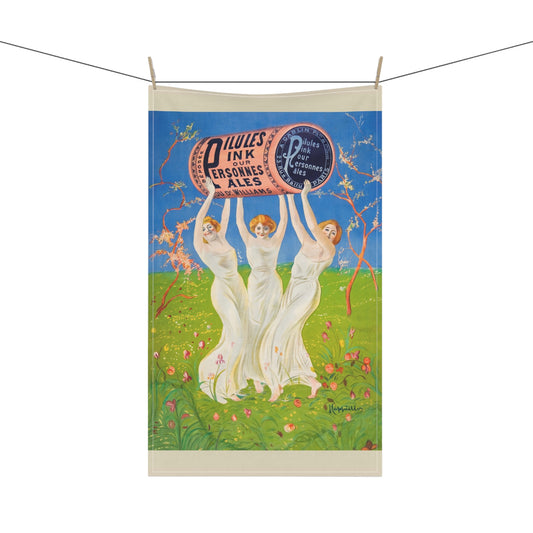 Pink Pills for Pale People | Tea Towel