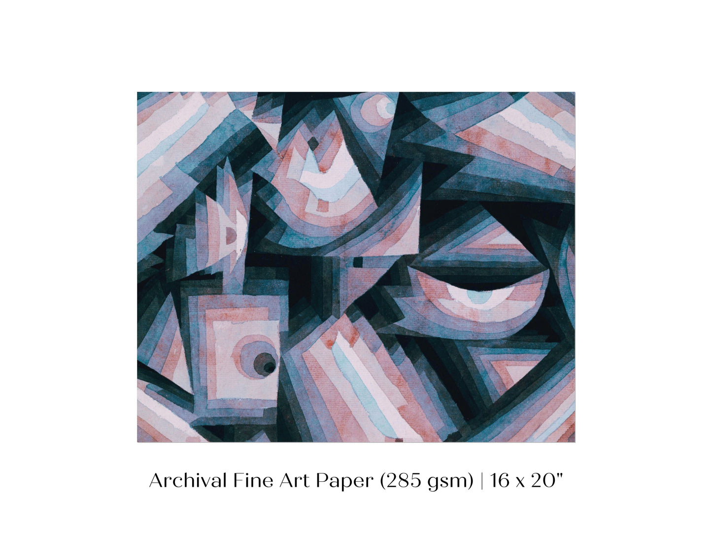 Paul Klee | Crystal Gradation | P584