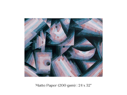 Paul Klee | Crystal Gradation | P584