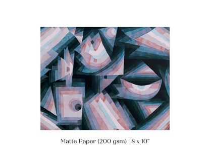 Paul Klee | Crystal Gradation | P584