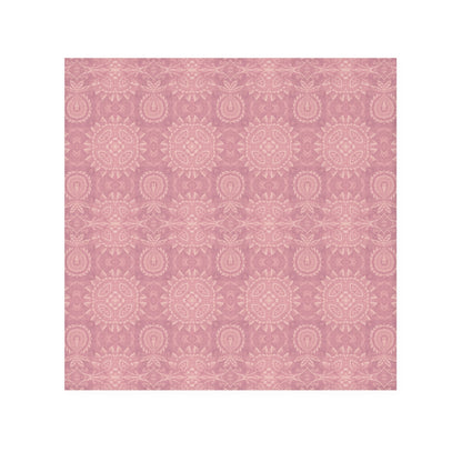 Paloma Flowers and Pineapples in Rose Pink and Cream | Face Towel