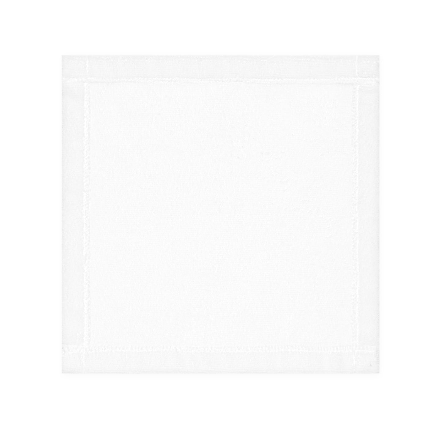Paloma Flowers and Pineapples in Light Grey and White | Face Towel
