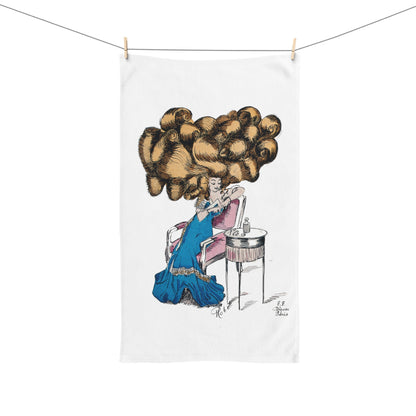 Vintage Huge Hair | Hand Towel
