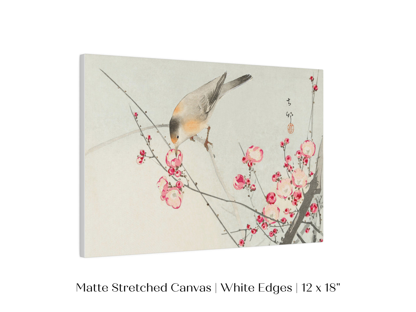 Songbird on Blossom Branch | P147