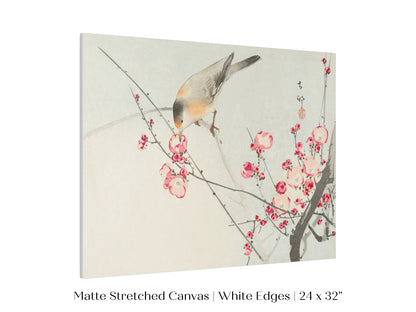 Songbird on Blossom Branch | P147