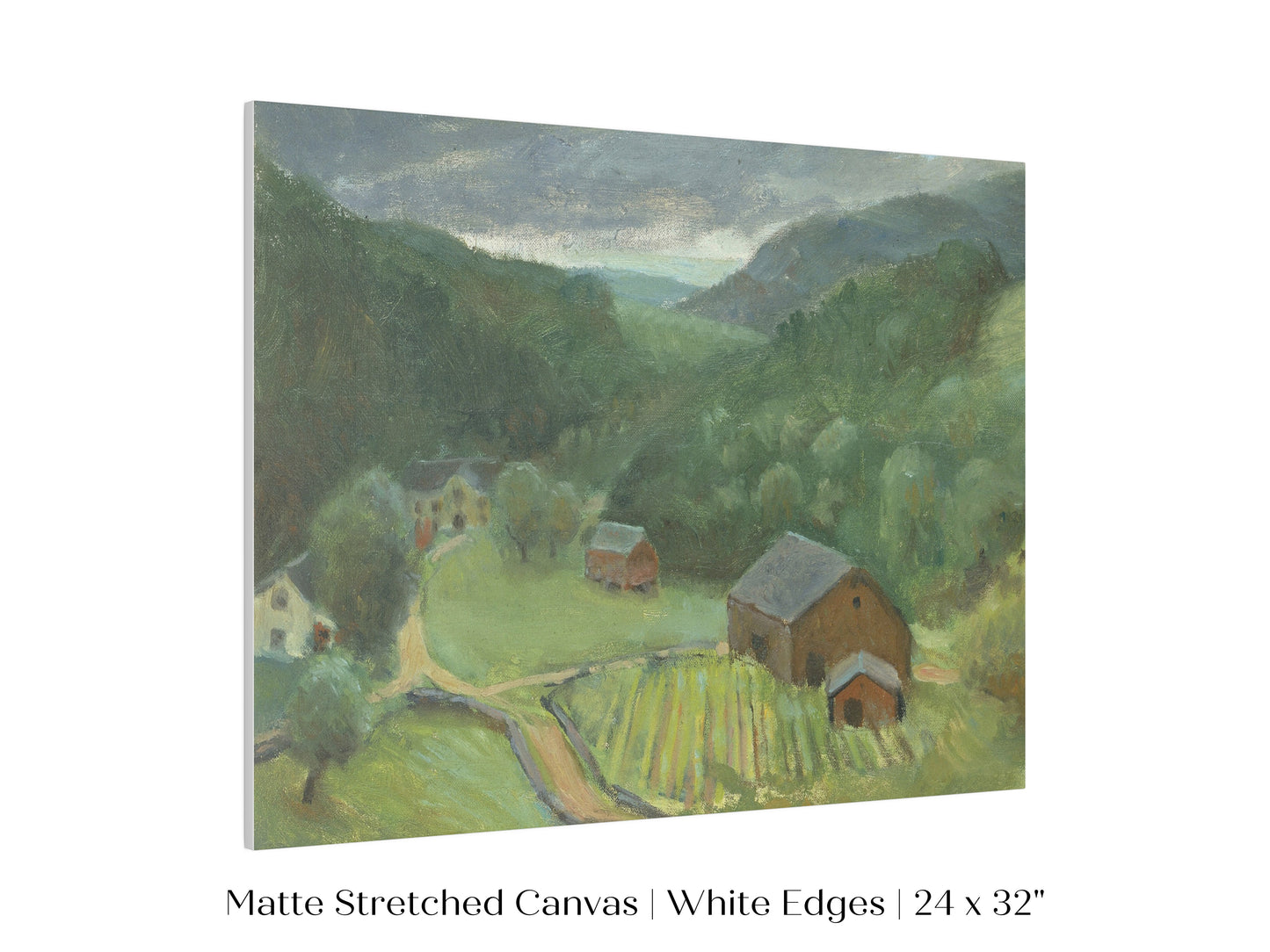 Country Farmhouse Landscape | P193