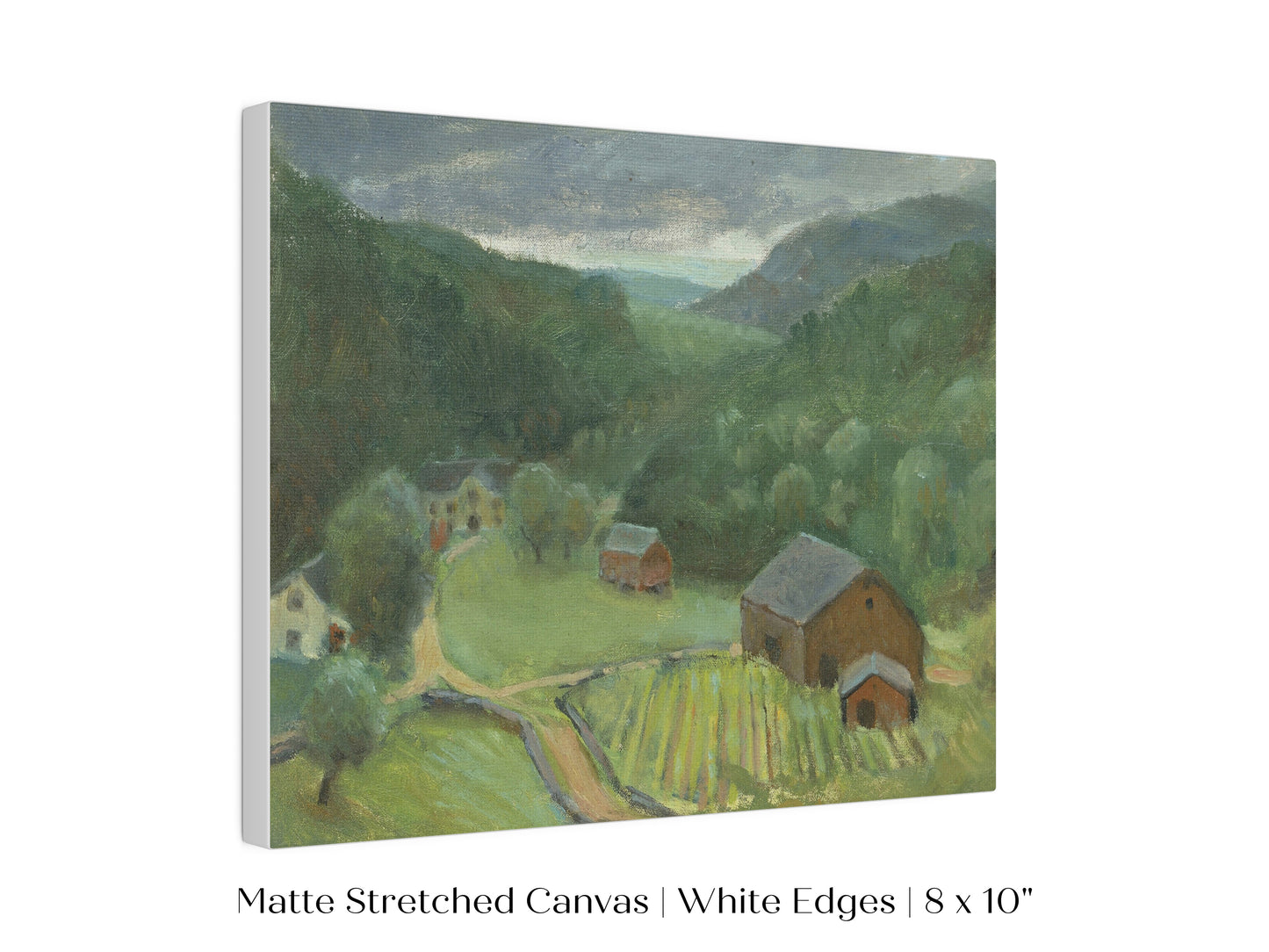 Country Farmhouse Landscape | P193