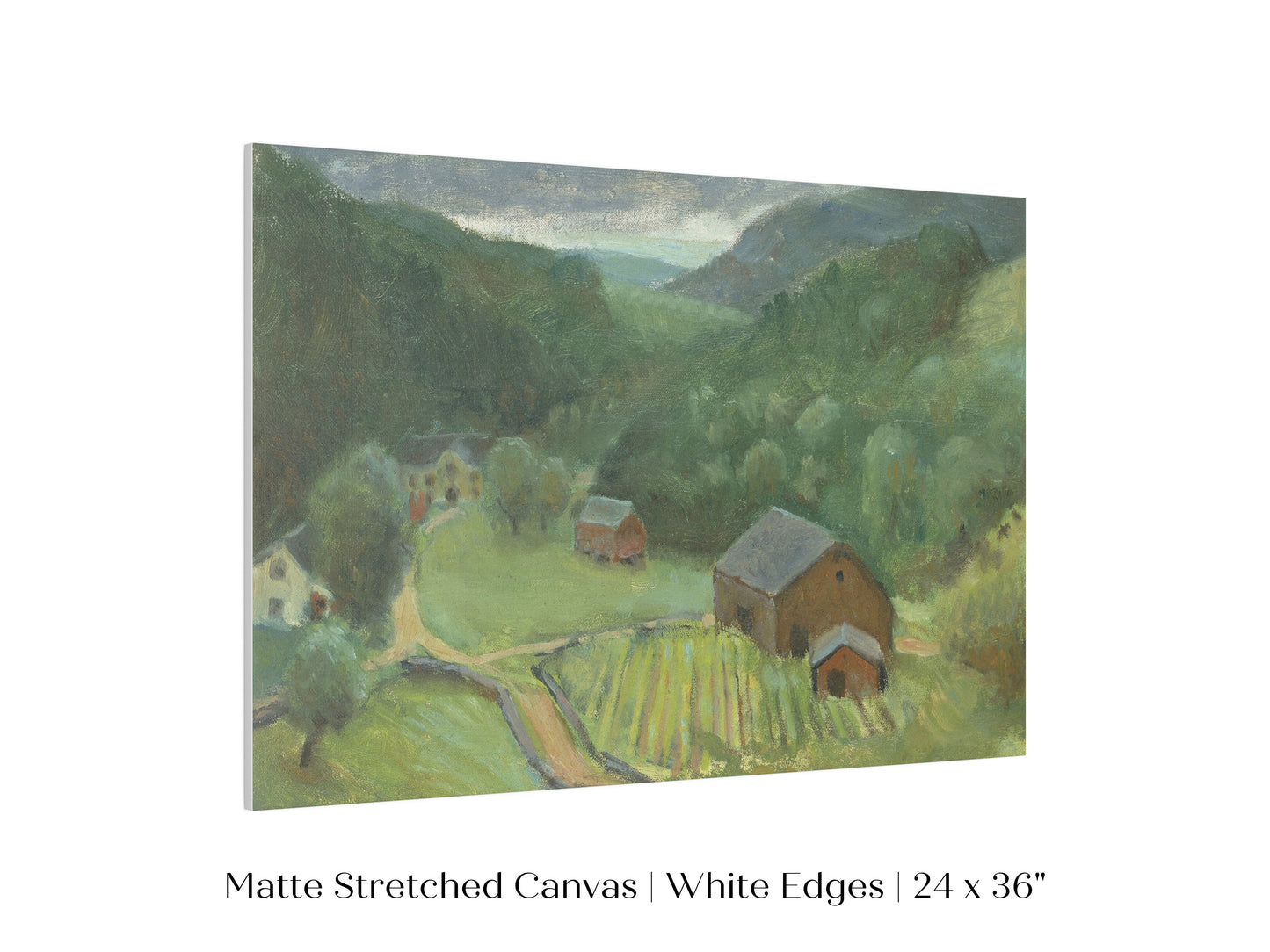 Country Farmhouse Landscape | P193