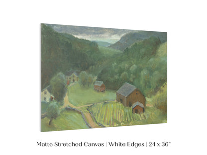 Country Farmhouse Landscape | P193