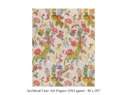 Vintage Floral Wallpaper Pattern | P145