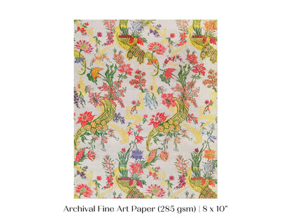 Vintage Floral Wallpaper Pattern | P145