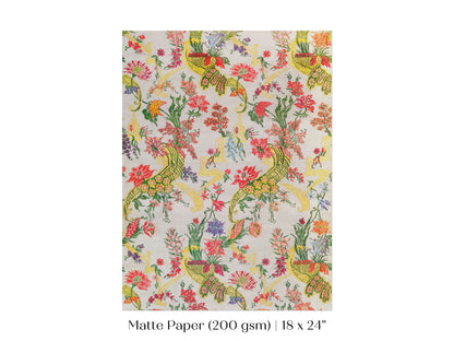Vintage Floral Wallpaper Pattern | P145