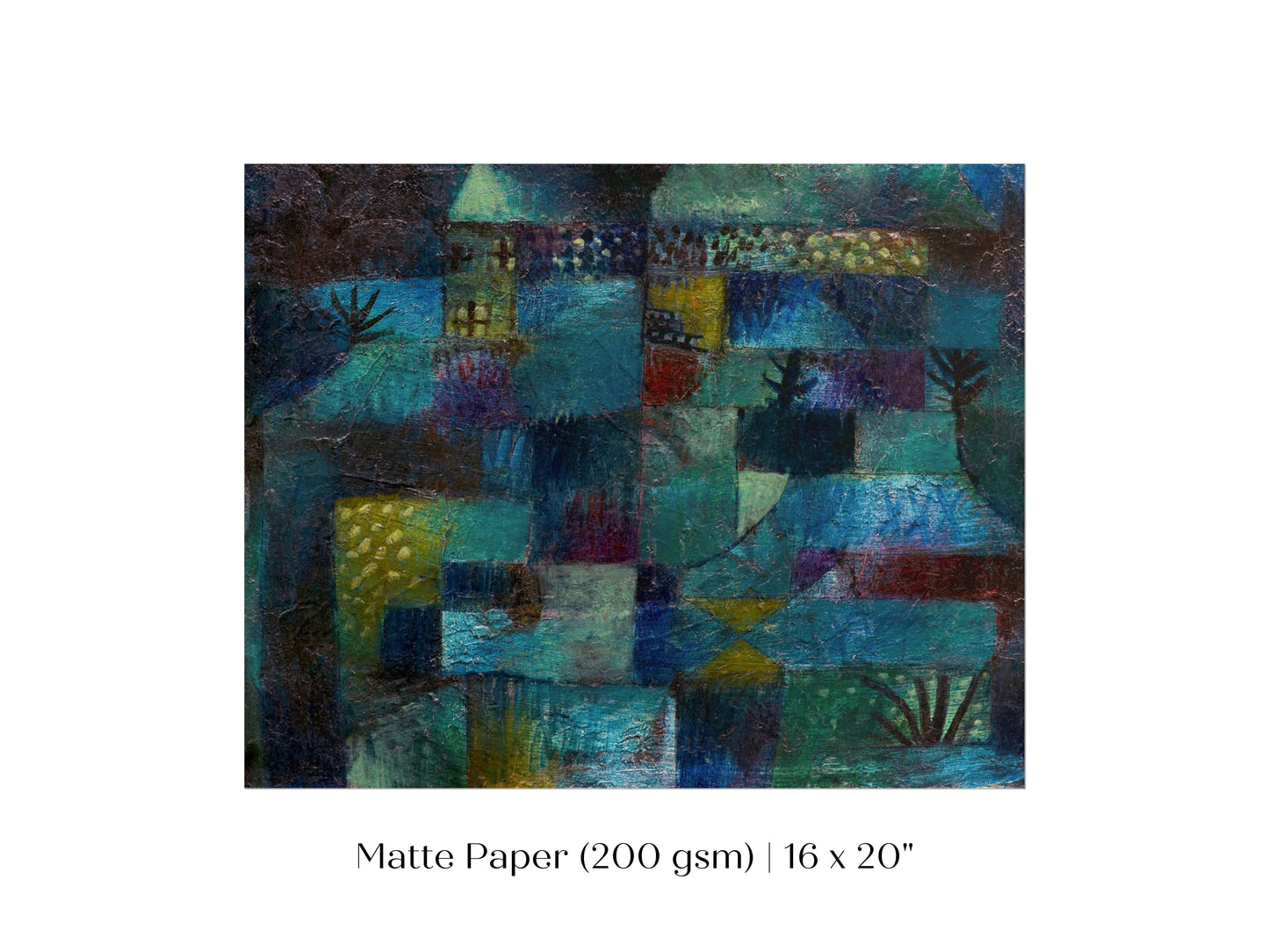 Paul Klee | Terraced Garden | P205