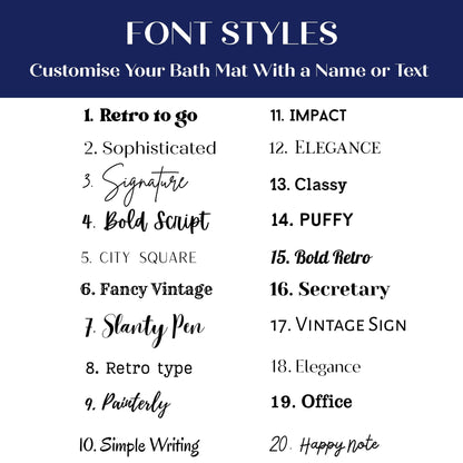 Dark Grey Retro Folk Floral Damask | Bath Mat