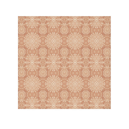 Paloma Flowers and Pineapples in Tan and Cream | Face Towel