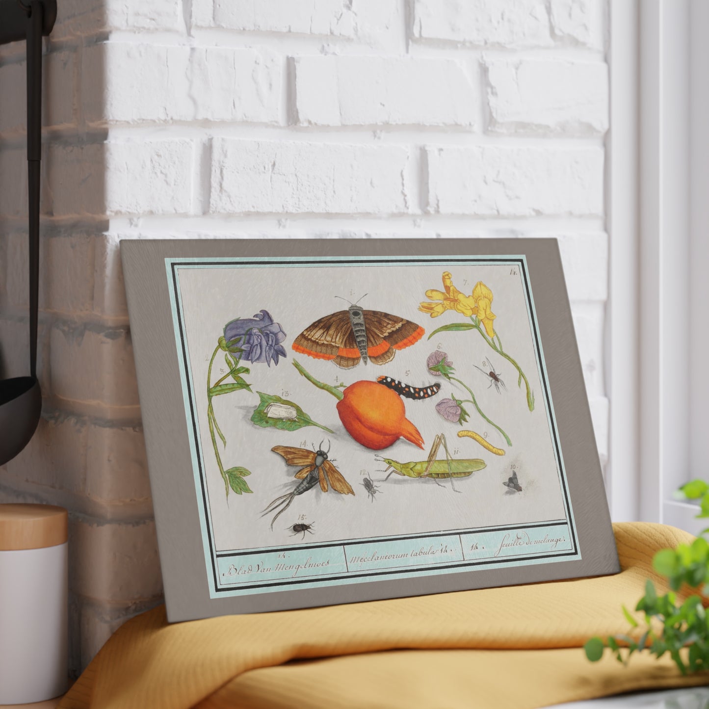 Natural History Ensemble No. 14 | Glass Chopping Board