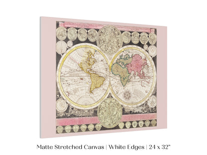 Vintage World Map | P162