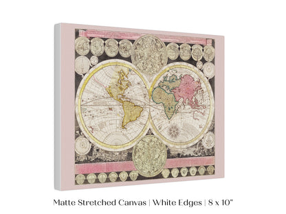 Vintage World Map | P162