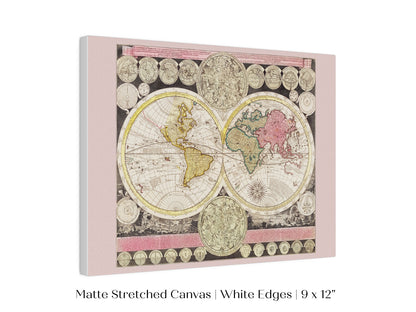 Vintage World Map | P162