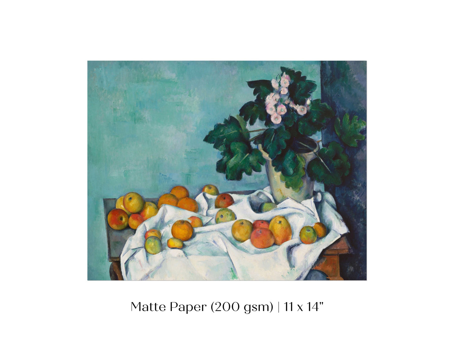 Still Life with Apples and Primroses | P301