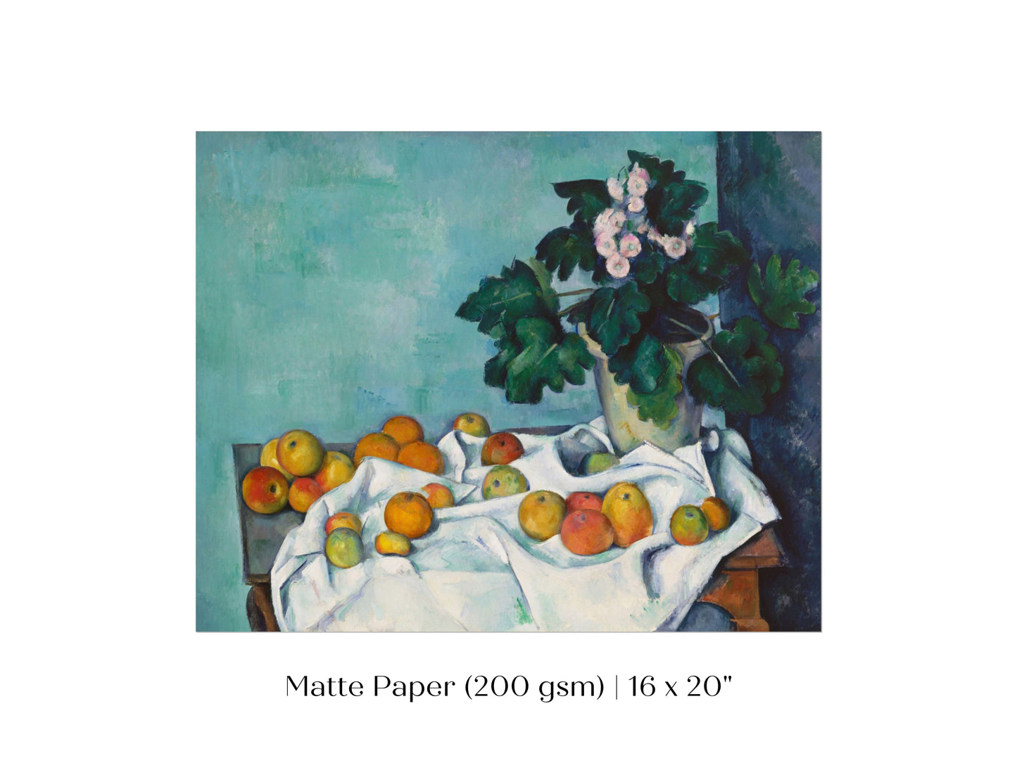 Still Life with Apples and Primroses | P301