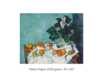 Still Life with Apples and Primroses | P301