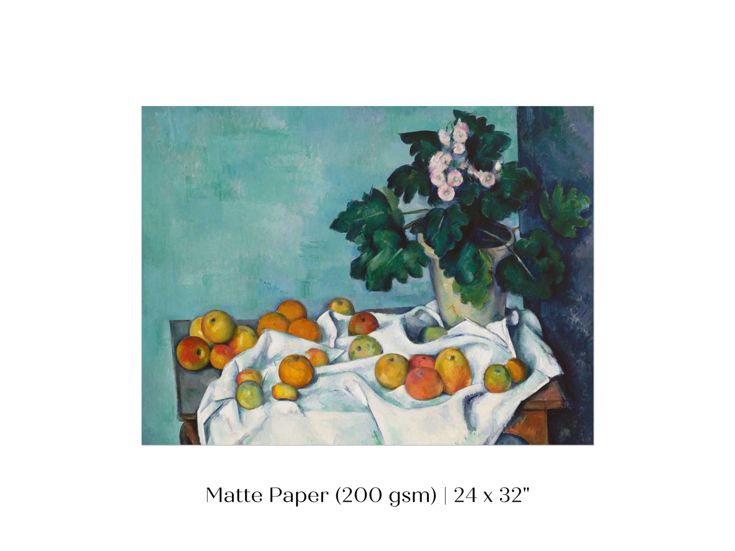 Still Life with Apples and Primroses | P301
