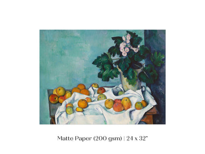Still Life with Apples and Primroses | P301