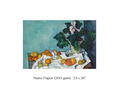 Still Life with Apples and Primroses | P301
