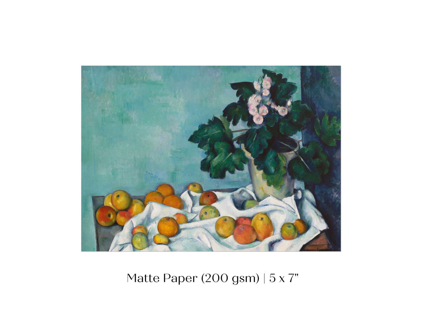 Still Life with Apples and Primroses | P301