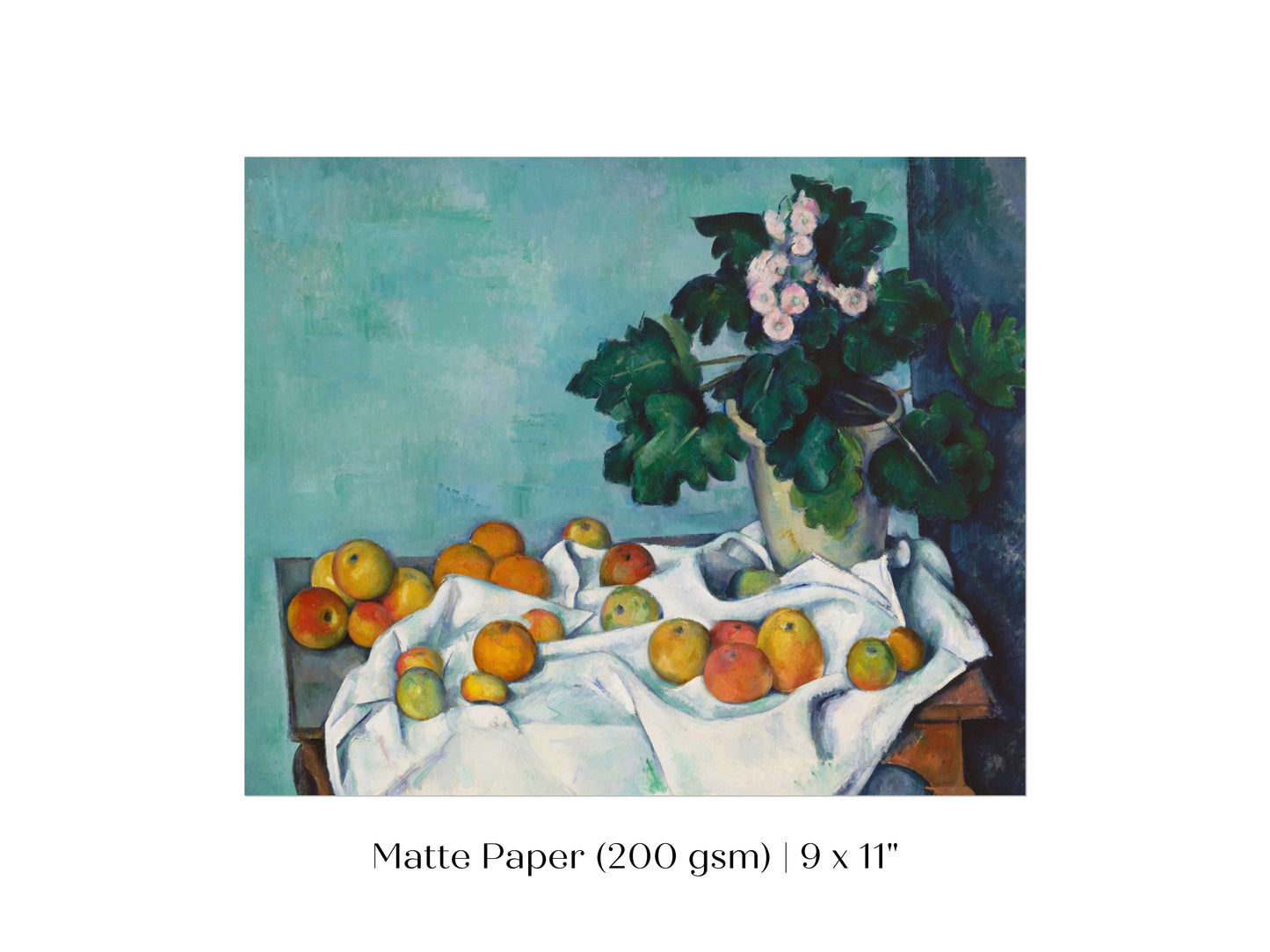 Still Life with Apples and Primroses | P301