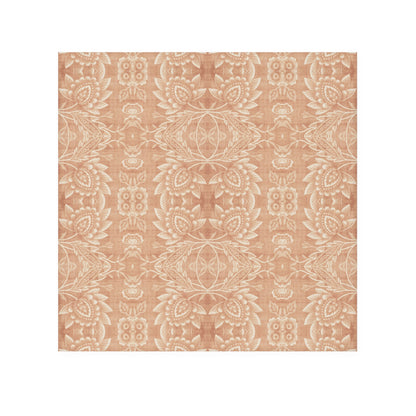 Paloma Floral Damask Stripe in Tan and Cream | Face Towel