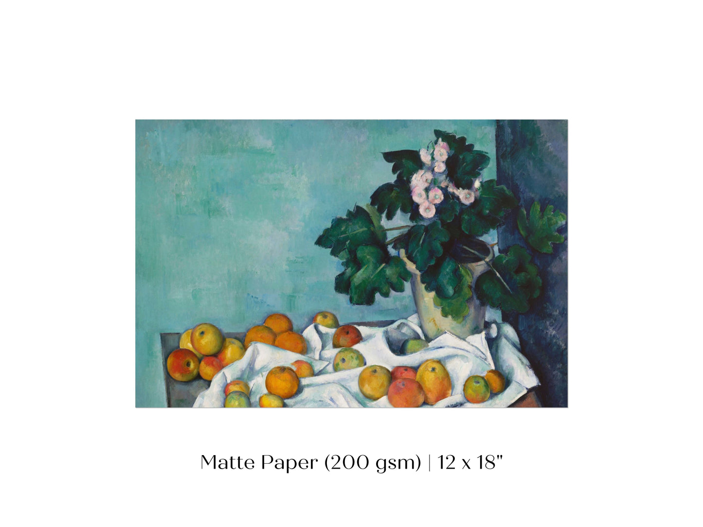 Still Life with Apples and Primroses | P301