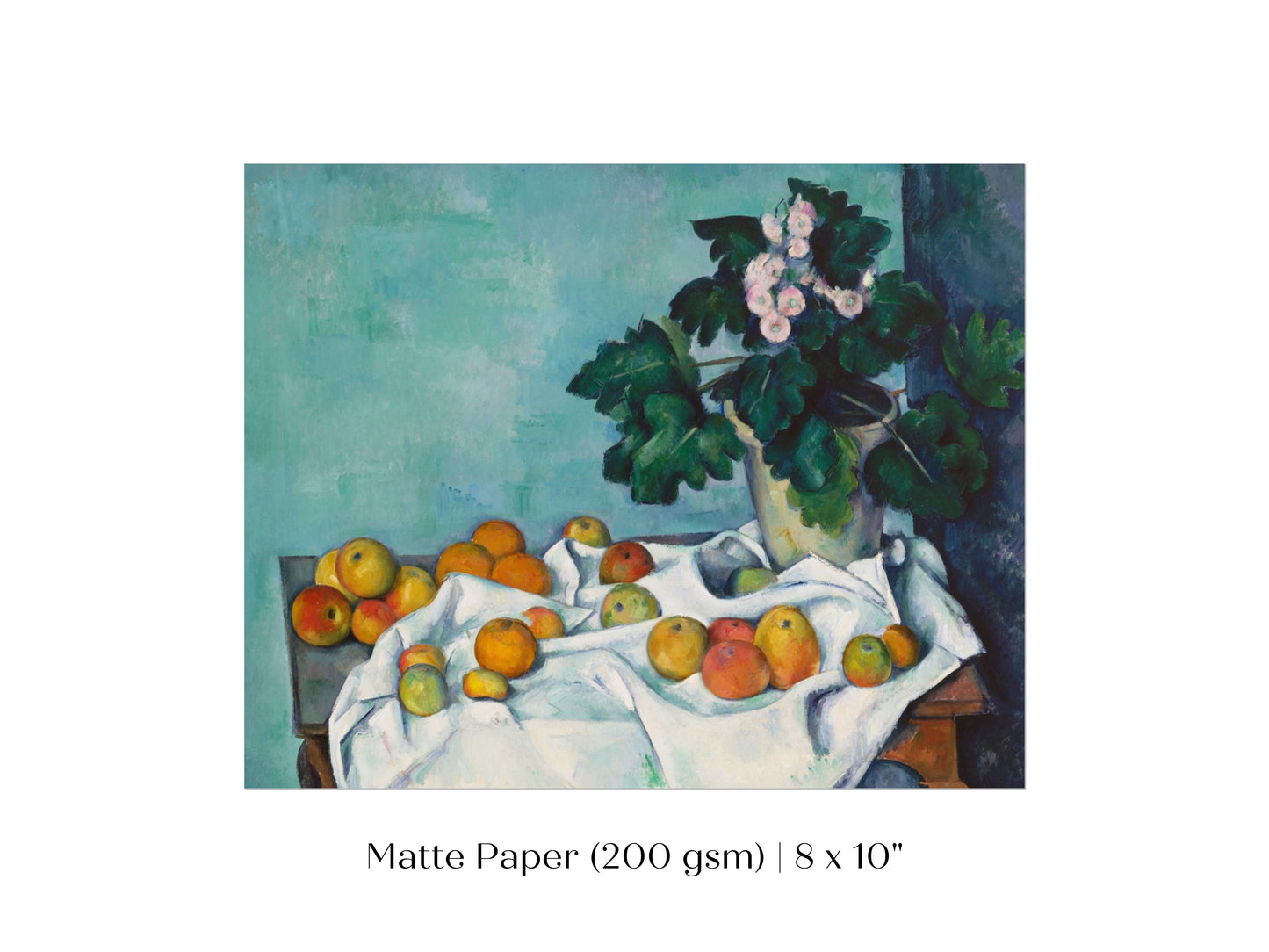 Still Life with Apples and Primroses | P301
