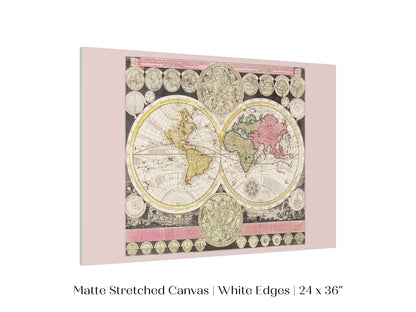 Vintage World Map | P162